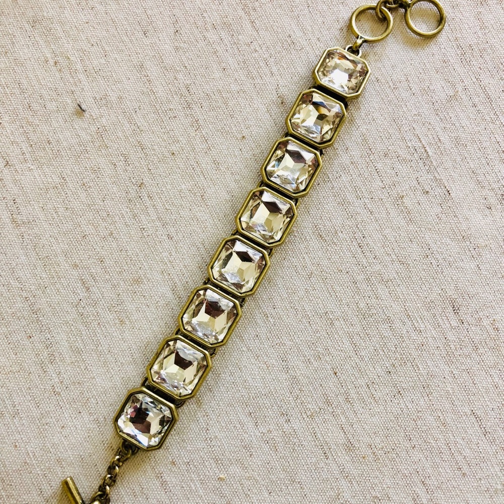 Chloe+Isabel Retro Glam square cut bracelet